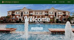Desktop Screenshot of emeraldridgeapts.info